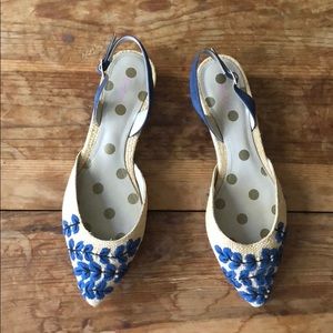 Boden slingback flat